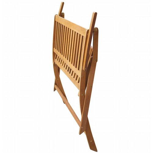 Vrtna klupa 120 cm od masivnog bagremovog drva Smeđa Slike