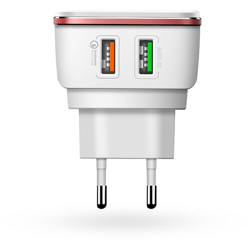 Ldnio A2405Q dual usb 2.4A fast charging qc 3.0 + iphone lightning kabel beli Cene