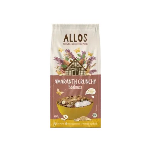 Allos Bio Amaranth Crunchy - oreščki Cene