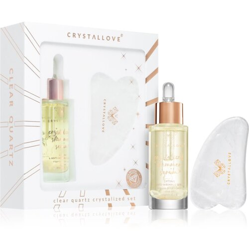 Crystallove Crystalized Clear Quartz Set set za nego kože Slike