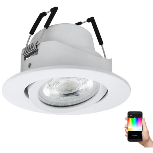 Eglo 99671 - LED RGBW prigu&amp;scaron;iva ugradno stropno svetlo SALICETO-Z LED/5W/230V Slike