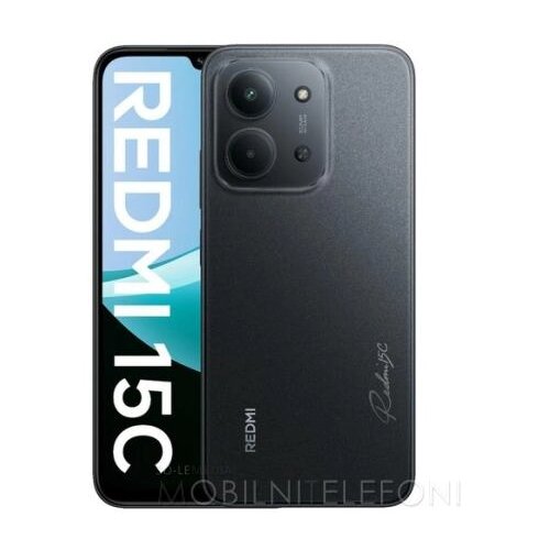  Telefoni Smartphone Xiaomi Redmi 15C EU 4/256G Midnight Black Cene