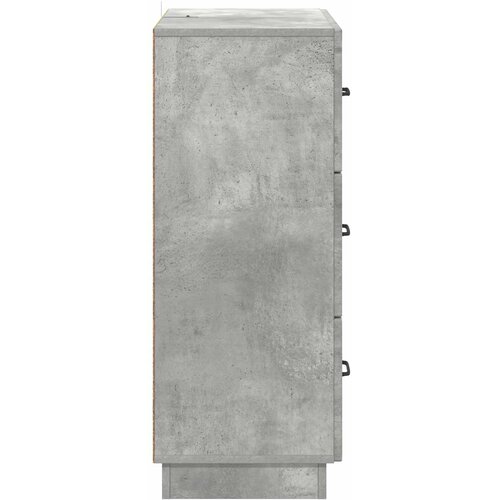  Ormar s ladicama Betonska siva 66 x 34,5 x 87 cm Slike