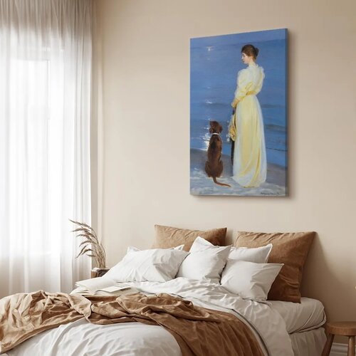  Slika - Peder Severin Kroyer &amp;ndash; Summer Evening in Skagen 20x30 Standard Slike