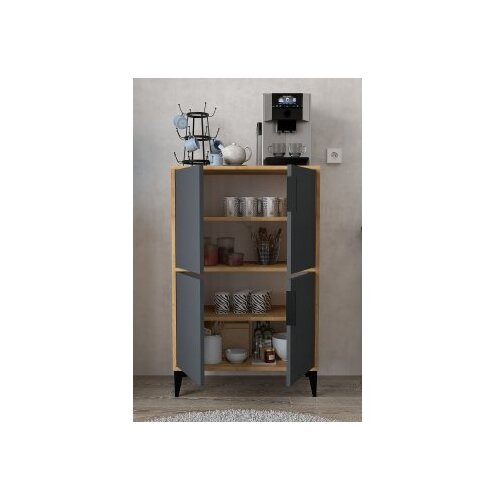 Hanah home Multifunkcionalna komoda, krem Cene