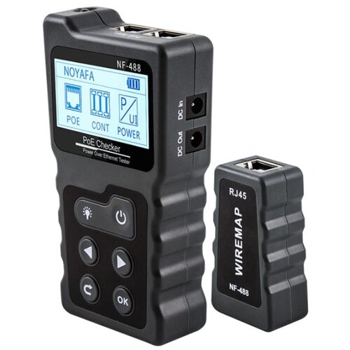 Noyafa Tester omrežnih kablov, Poe Checker, tester kontinuitete, NF-488, (5000158797) Slike