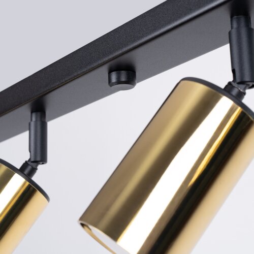 Sollux Lighting Stropna svetilka WINX 6L črna/zlata, (21347466) Cene