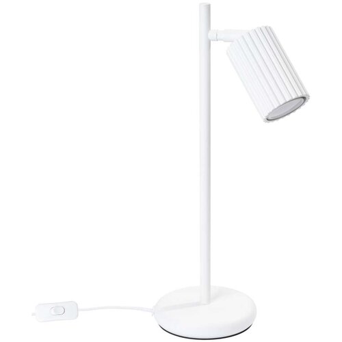 Stolna sollux SL.1548 - stona lampa karbon 1xGU10/10W/230V bela Cene