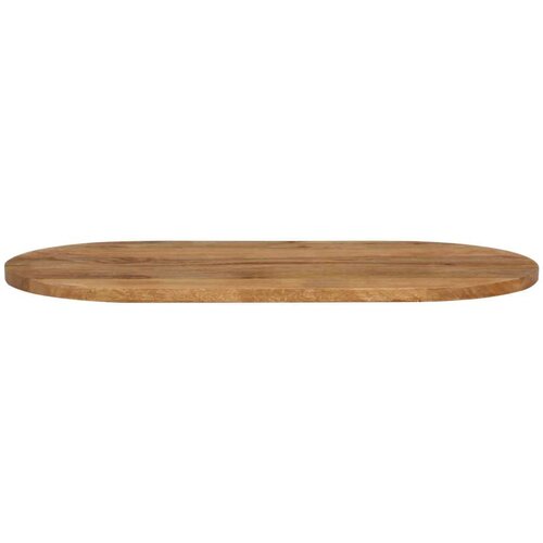 VidaXL Stolna ploča 100 x 40 x 2 5 cm ovalna od masivnog drva manga Slike
