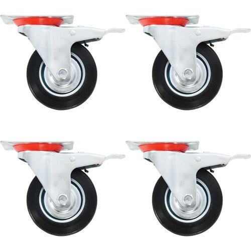 VidaXL Okretni kotačići 12 kom 100 mm Slike
