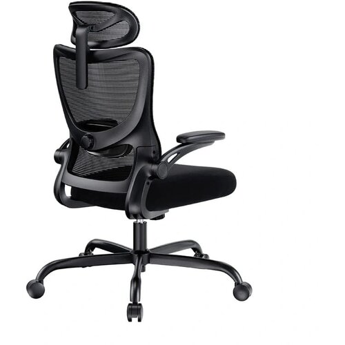 Huanuo MSOC10 ergonomska uredska stolica crna s 3D naslonima za ruke Slike