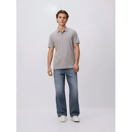 Reserved Regular fit polo-majica - svijetlo siva Cene