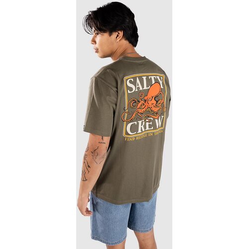Salty Crew Ink Slinger Standard T-shirt dusty olive Cene
