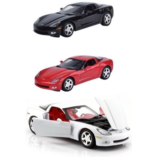  MET.AUTO 1:24 2005 GM CHEVROLET CORVETTE C6 MIX Cene