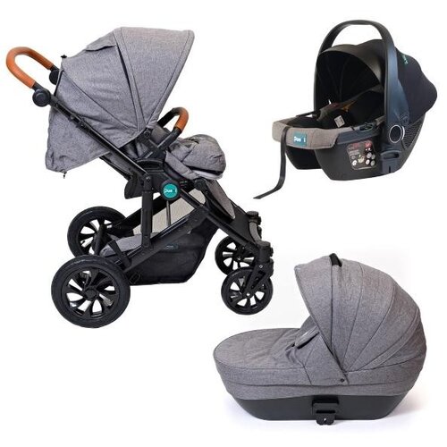 Puerri trio sistem Diamond, Dark Grey Slike