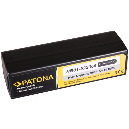 Patona Baterija za DJI Osmo Handheld 4k Camera, Zenmuse X3, 980 mAh