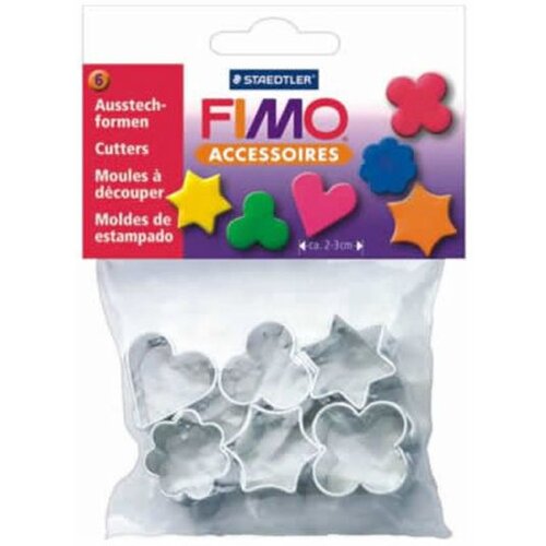  Set kalupi za glinu FIMO - 6 komada (metalni kalupi) Cijene