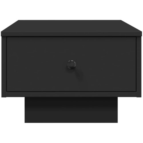  Stolić za kavu crni 60 x 45 x 31 cm od konstruiranog drva Slike