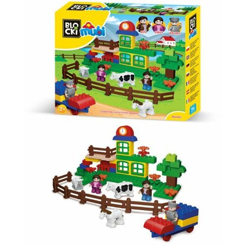 kocke blocki mubi na farmi 71pcs Cene