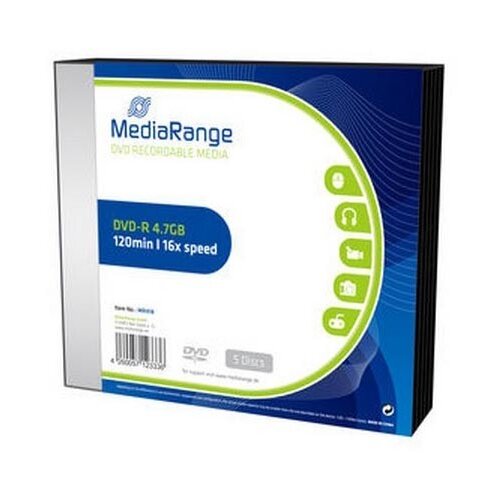  DVD-R Mediarange 4,7GB slim, 5/1 Slike