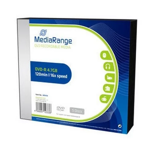  DVD-R Mediarange 4,7GB slim, 5/1