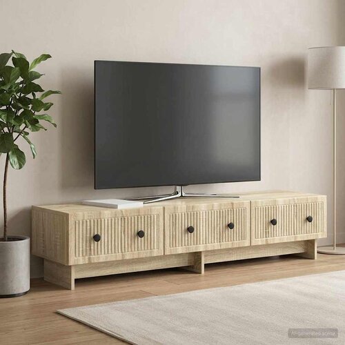 TV ormar Hrast sonoma 147 x 34,5 x 30 cm Konstruirano drvo Cene