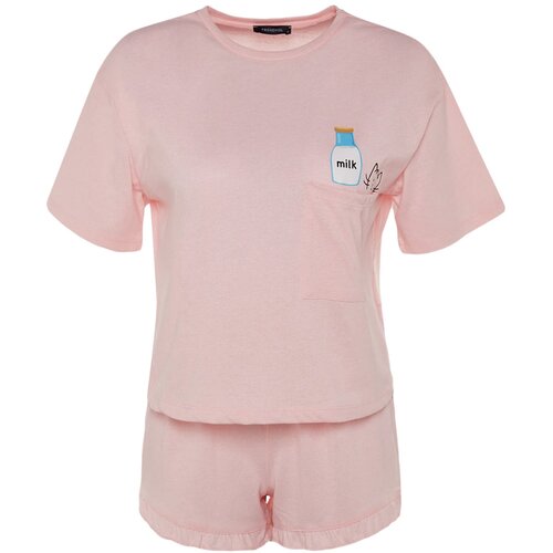 Trendyol Ženski set pidžame Thmss22Pt0422, Roze Cene