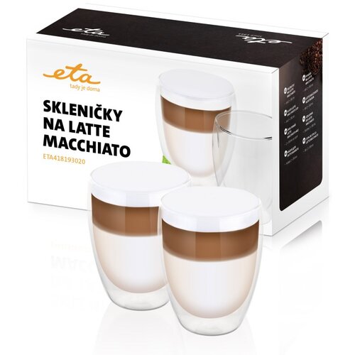 ETA skodelica Latte macchiato 2x 350ml [418193020] Cene