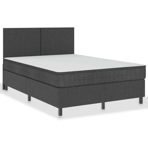  Od tkanine s oprugama tamnosivi 140 x 200 cm Slike