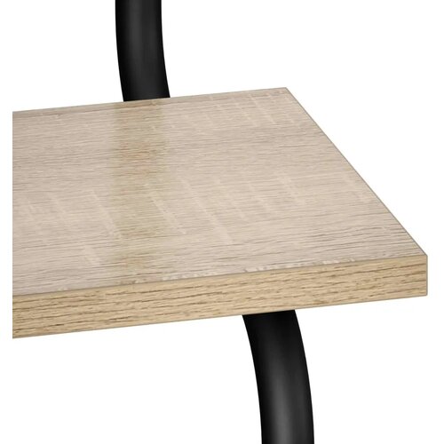  Zidna polica s 2 razine Hrast sonoma 40 x 24 5 x 61 cm - Hrast sonoma 40 cm 2 razine Slike
