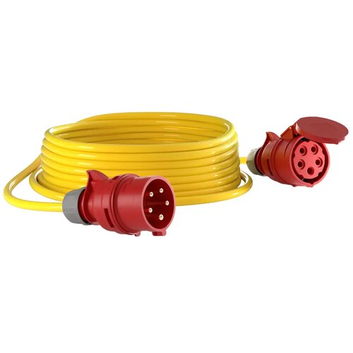 Commel Produžni kabel s utikačem i natikačem 10 m 5x2,5 mm CEE AT N07V3V3-F Cene