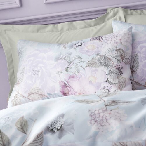 RHS Svijetlo plava posteljina za krevet za jednu osobu 135x200 cm Floral Serenity &amp;ndash; Slike