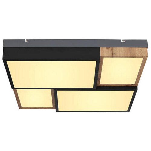 Globo 67286-50 - LED Plafonsko svetlo GUNDI LED/50W/230V braon/crna Slike