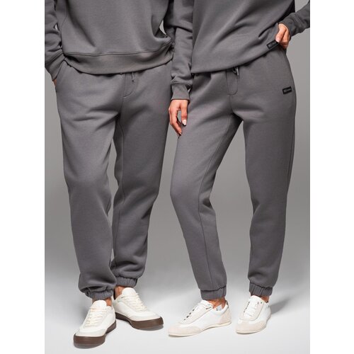 Ombre Classic sweatpants with drawstrings unisex-grey Cene