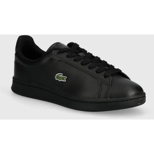 Lacoste Dječje tenisice Court sneakers boja: crna