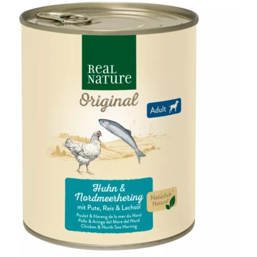 Real Nature Adult piletina i haringa 400 g Cene