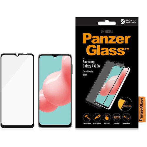 PanzerGlass zaščitno steklo za galaxy A32 5G 7252 black Cene