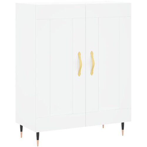  Komoda bijela 69,5x34x90 cm od konstruiranog drva Slike