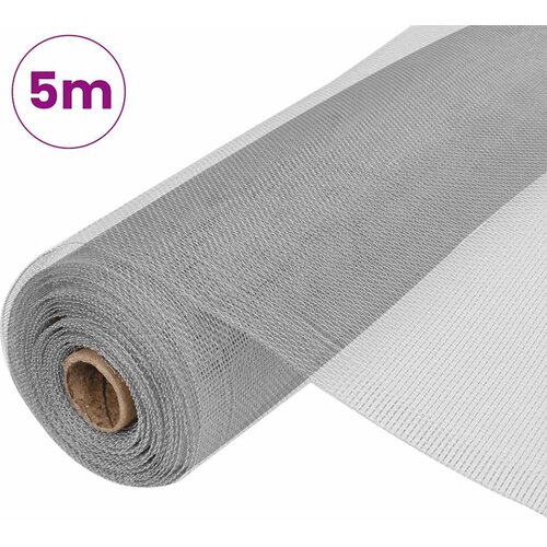  Mrežasti zaslon od aluminija 100 x 500 cm srebrni Slike