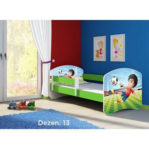 ACMA dečiji krevet II 180x80 + dušek 6 cm GREEN13 Slike