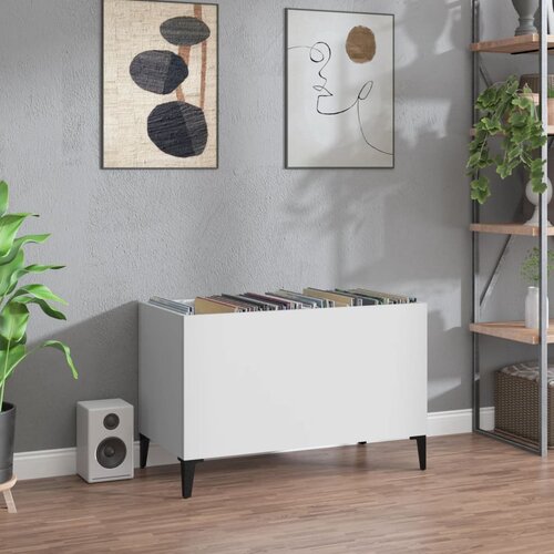 vidaXL Ormarić za ploče bijeli 74 5 x 38 x 48 cm od konstruiranog drva Cijene