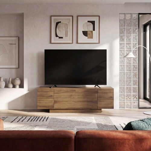 Marckeric TV omarica v hrastovem dekorju v naravni barvi 140x45x40 cm Victor &amp;ndash; Slike