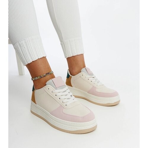 Gemre Platform sneakers Cvita pastel Slike