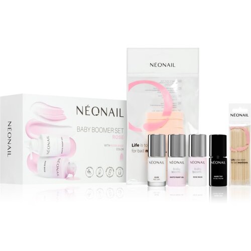 NeoNail Baby Boomer Set set za odlično manikiro odtenek Rose 1 kos Cene