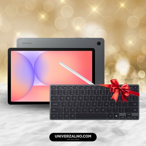 Samsung Galaxy Tab S10 Lite WiFi (X400) 128GB (6GB RAM) Gray (siva boja) + Gratis Smart Keyboard Slike