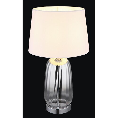 Globo 24142W - Stona lampa CLASSY 1xE27/40W/230V bela/srebrna Slike