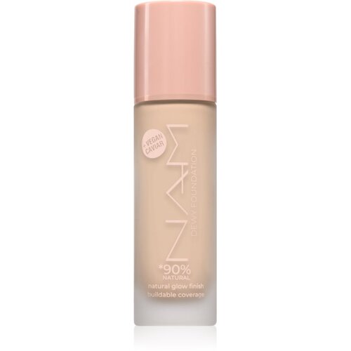 NAM Dewy dolgoobstojni tekoči puder s hialuronsko kislino odtenek 02 Naked 30 ml Cene