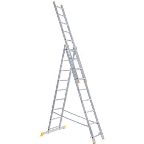 Olimp Sport Merdevine aluminijumske Bomber 3 x 9 Cene