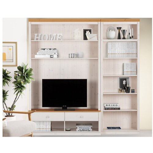 St&amp;oslash;raa Bijeli TV set od masivnog bora 214x223 cm Anita &amp;ndash; Slike