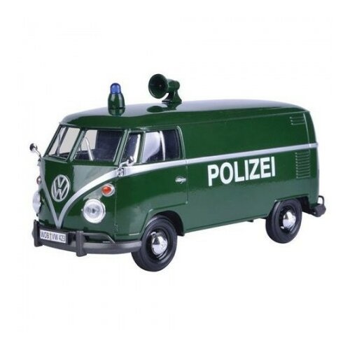 Metalni policijski kombi 1:24 volkswagen ( 25/79574 ) Slike